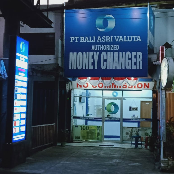 Bali Asri valuta - Money Changer in Bali