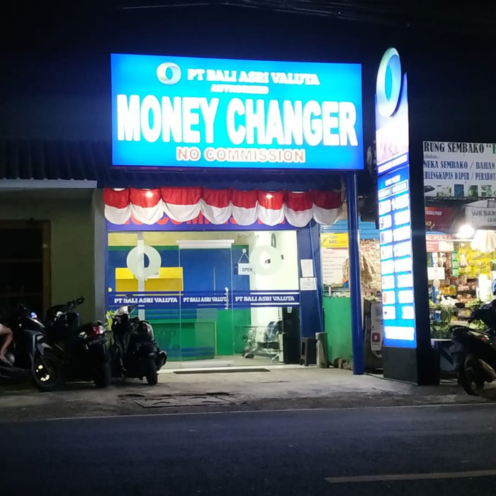 Bali Asri valuta - Money Changer in Bali